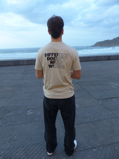 Camiseta Oversize Beige